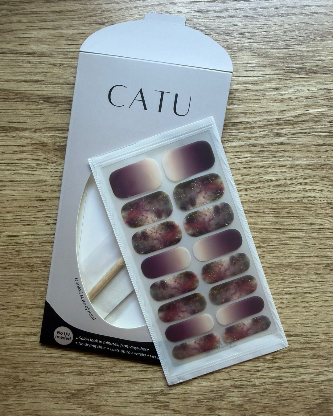 Amethyst CATU™ Nail Wrap