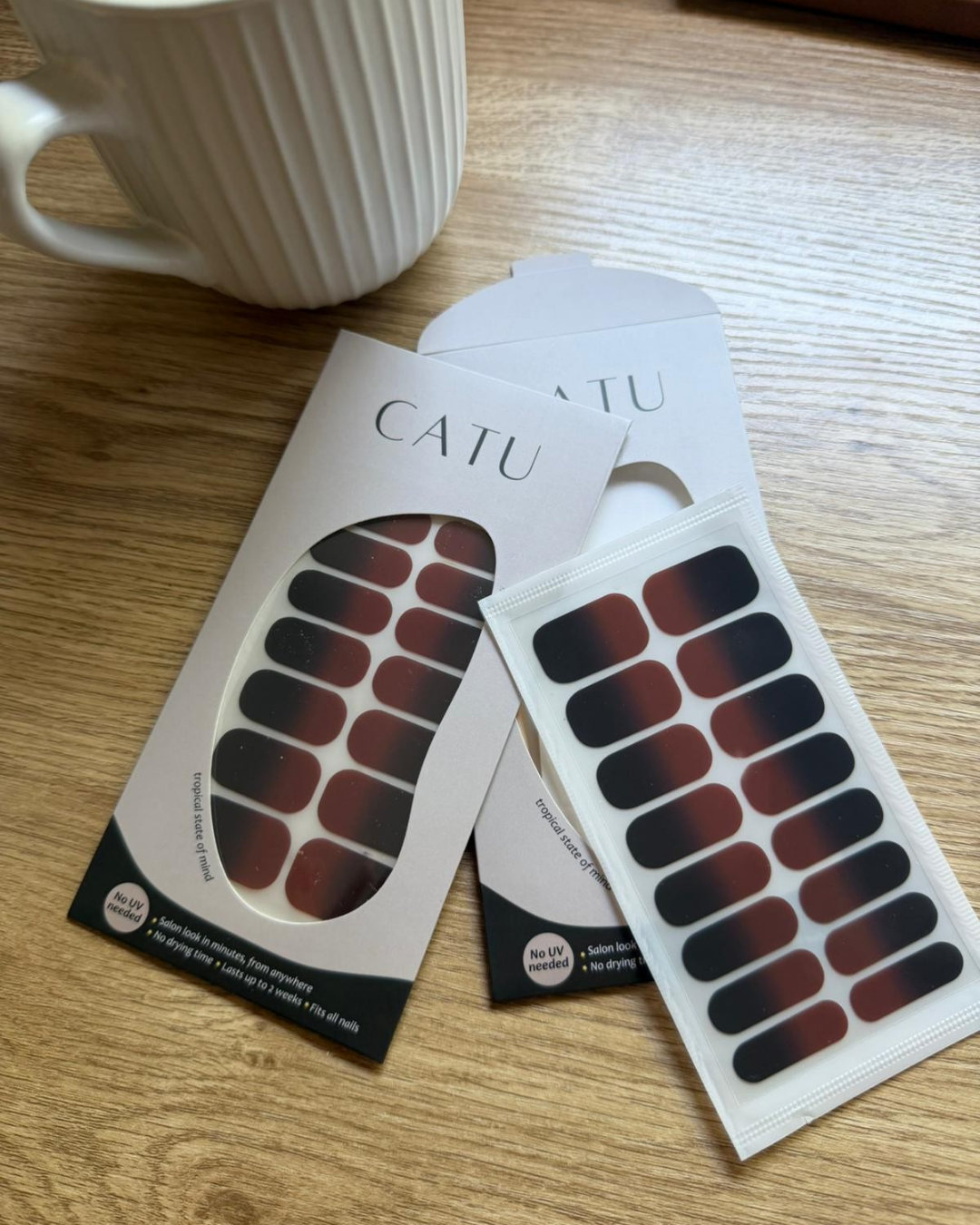 Espresso CATU™ Nail Wrap